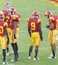 USC Trojans Football 2012.  Matt Barkley, Robert Woods, Marqise Lee. Heisman.